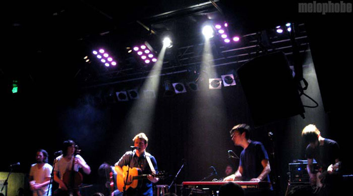 Hey Marseilles at Visqueen + Hey Marseilles - Neumos, March 5, 2010. Photo by Eric Gobel.