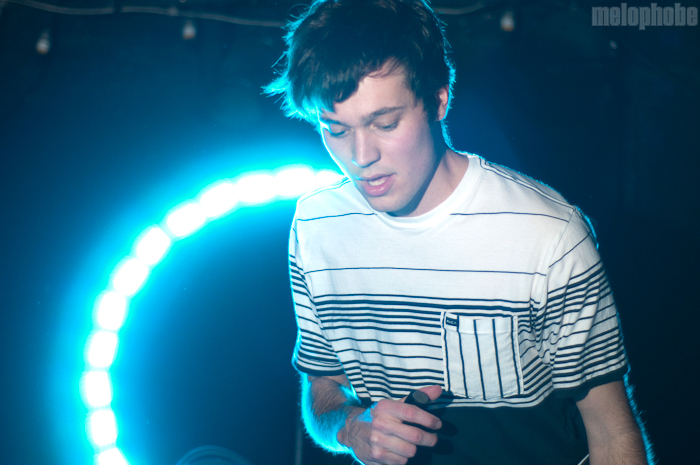 Washed Out at Mercury Lounge, March 7, 2010. Photo by Chris Barth.