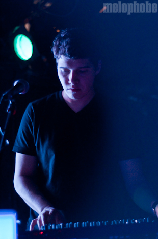 Washed Out at Mercury Lounge, March 7, 2010. Photo by Chris Barth.
