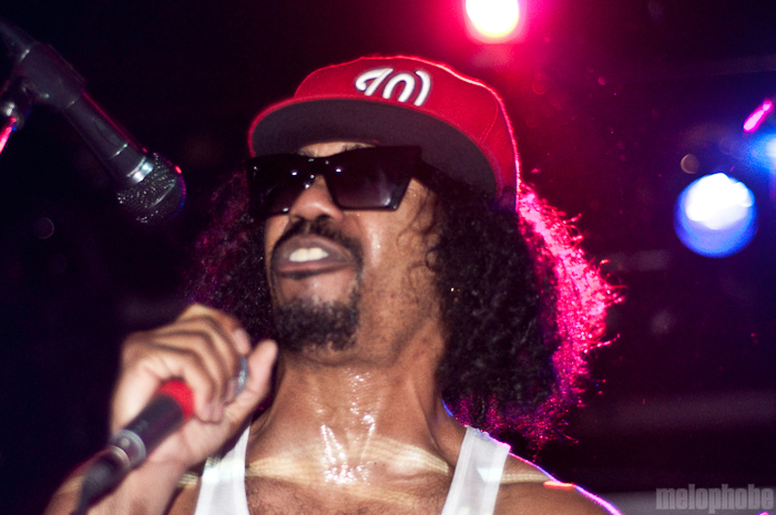 Dam Funk at Bowery Ballroom, March 10, 2010. Photo by Chris Barth.
