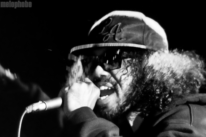 Dam Funk at Bowery Ballroom, March 10, 2010. Photo by Chris Barth.