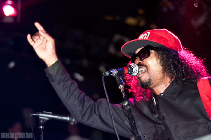 Dam Funk at Bowery Ballroom, March 10, 2010. Photo by Chris Barth.