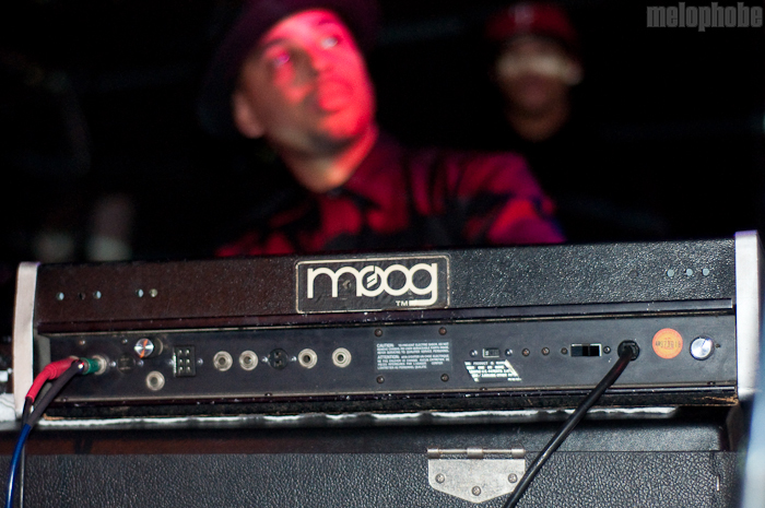 Dam Funk at Bowery Ballroom, March 10, 2010. Photo by Chris Barth.