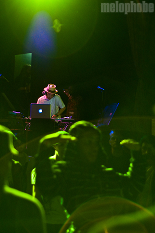 Dam Funk at Bowery Ballroom, March 10, 2010. Photo by Chris Barth.