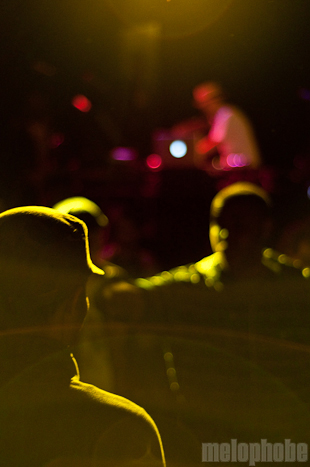 Dam Funk at Bowery Ballroom, March 10, 2010. Photo by Chris Barth.