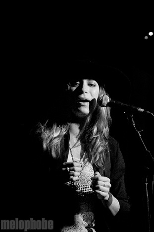 Nicole Atkins and the Sea at City Winery, March 12, 2009. Photo by Ari Sommer.