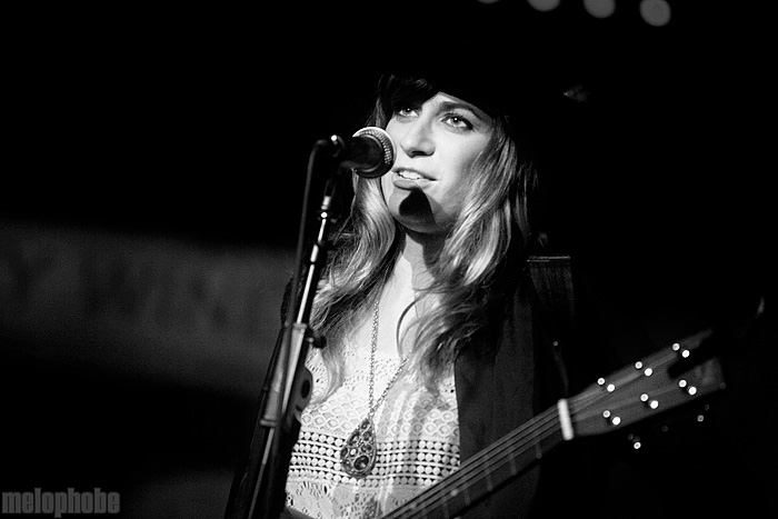 Nicole Atkins and the Sea at City Winery, March 12, 2009. Photo by Ari Sommer.