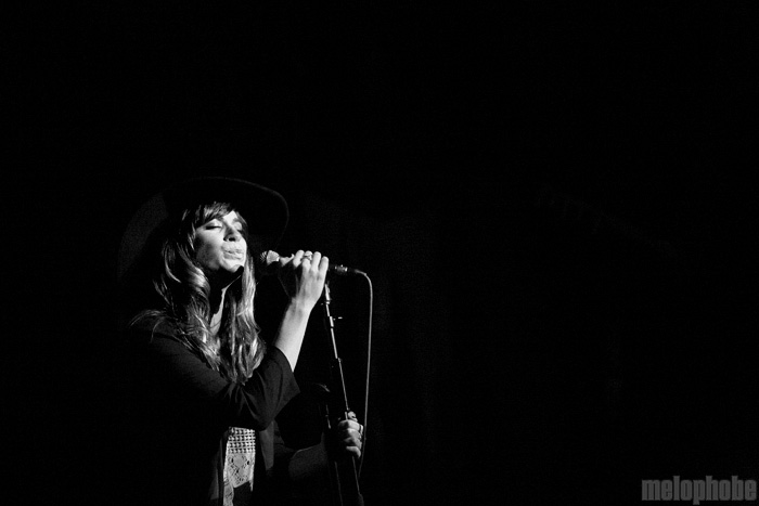 Nicole Atkins and the Sea at City Winery, March 12, 2009. Photo by Ari Sommer.
