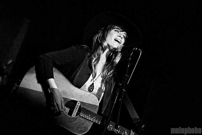 Nicole Atkins and the Sea at City Winery, March 12, 2009. Photo by Ari Sommer.