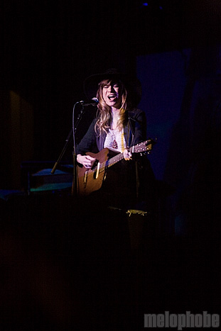 Nicole Atkins and the Sea at City Winery, March 12, 2009. Photo by Ari Sommer.