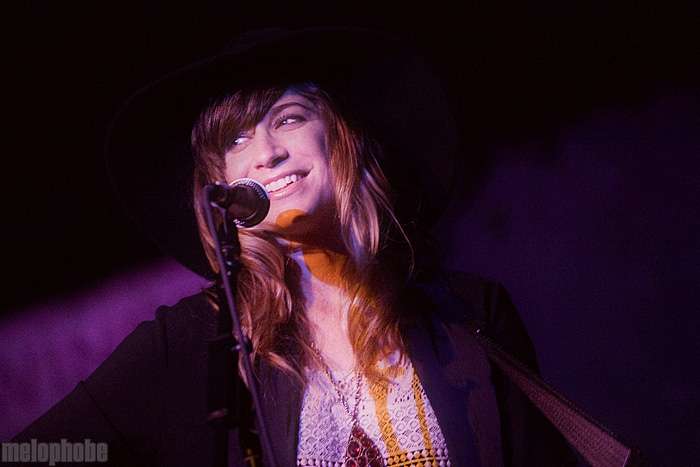 Nicole Atkins and the Sea at City Winery, March 12, 2009. Photo by Ari Sommer.