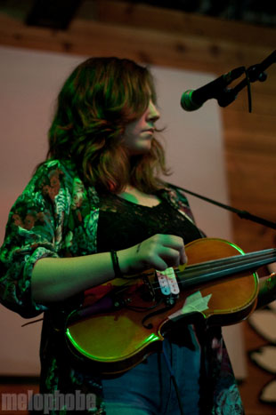 Anni Rossi at Mohawk, March 17, 2010. Photo by Chris Barth.