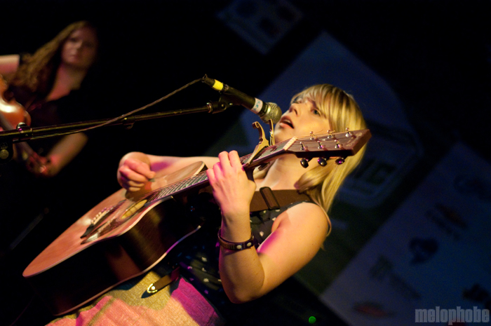Basia Bulat at Emo’s Jr, March 17, 2010. Photo by Chris Barth.