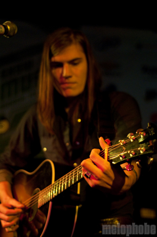 Dylan LeBlanc at Emo’s Jr, March 17, 2010. Photo by Chris Barth.