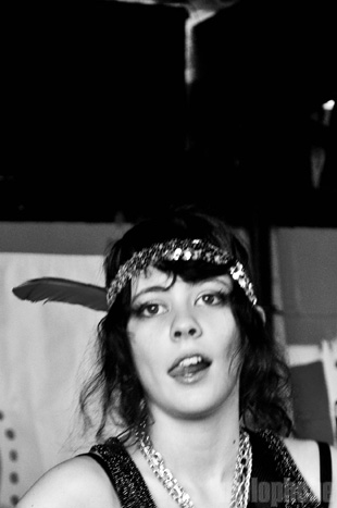 Those Darlins at Red 7, March 17, 2010. Photo by Chris Barth.