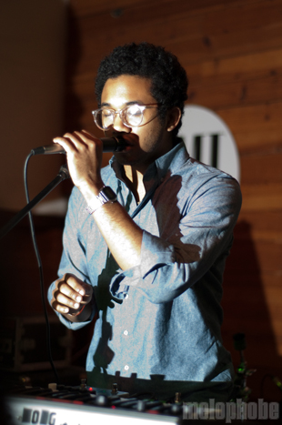Toro Y Moi at Mohawk, March 17, 2010. Photo by Chris Barth.