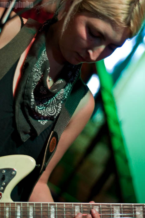 Warpaint at Mohawk, March 17, 2010. Photo by Chris Barth.