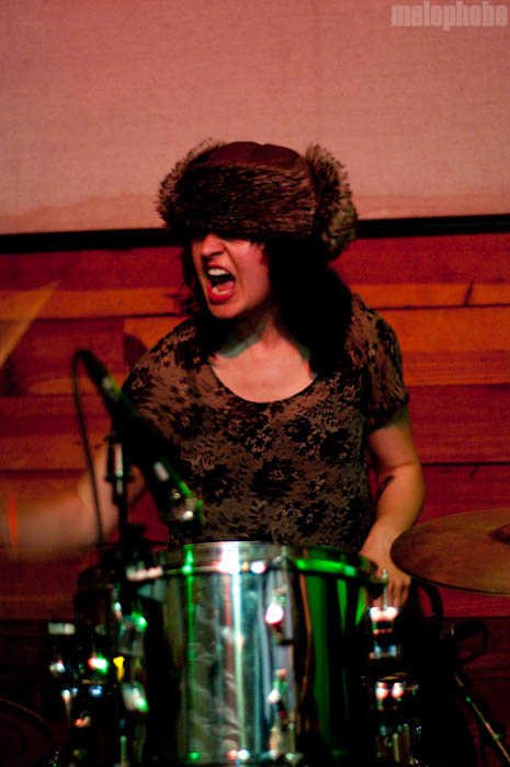 Warpaint at Mohawk, March 17, 2010. Photo by Chris Barth.