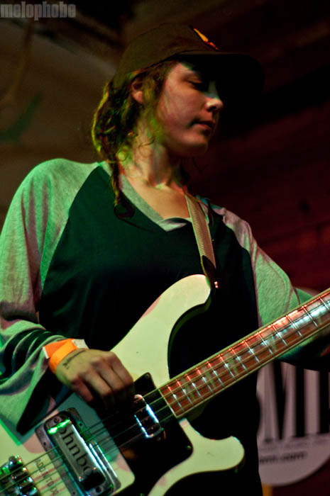Warpaint at Mohawk, March 17, 2010. Photo by Chris Barth.
