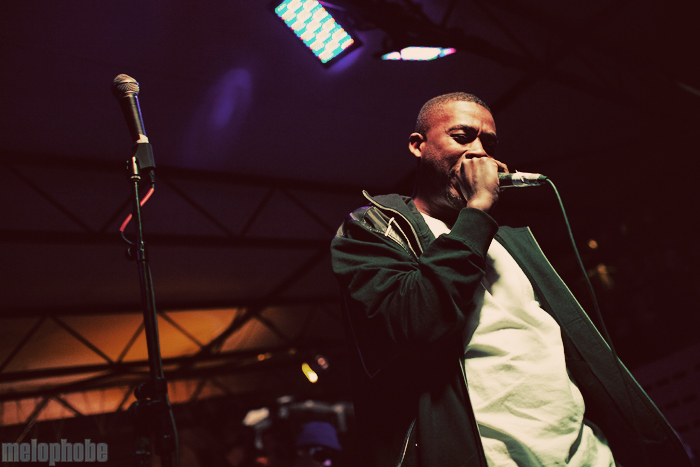GZA at Mohawk Patio, March 18, 2010. Photo by Joshua Bean.