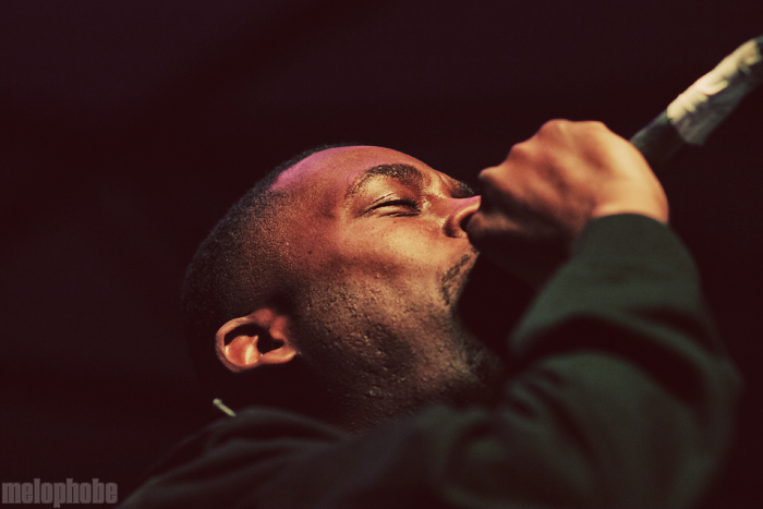 GZA at Mohawk Patio, March 18, 2010. Photo by Joshua Bean.