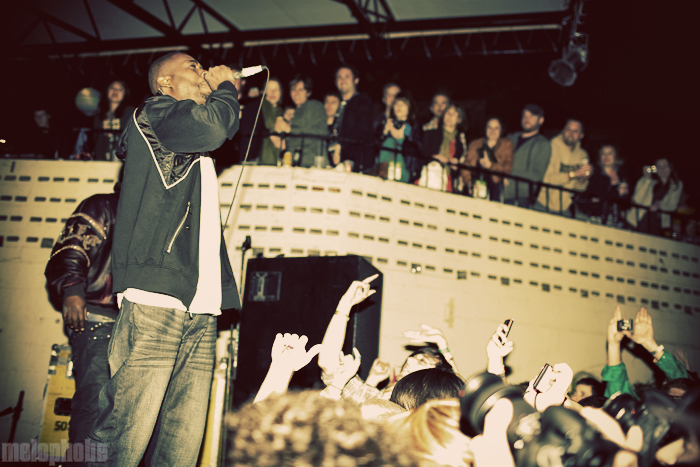 GZA at Mohawk Patio, March 18, 2010. Photo by Joshua Bean.