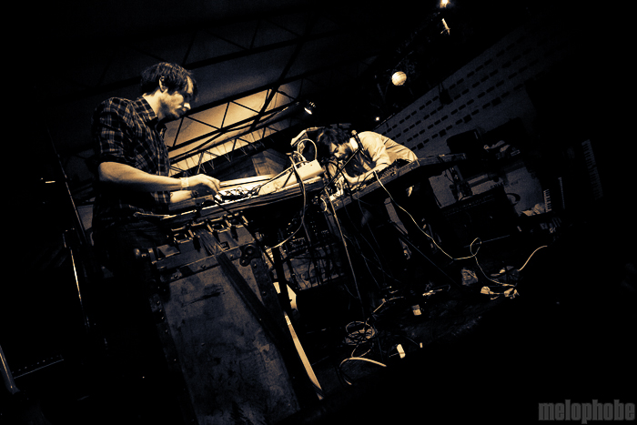 Holy Fuck at Mohawk Patio, March 18, 2010. Photo by Joshua Bean.