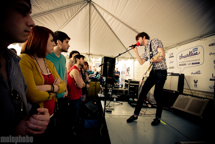 Japandroids at Yard Dog Gallery, March 18, 2010. Photo by Joshua Bean.