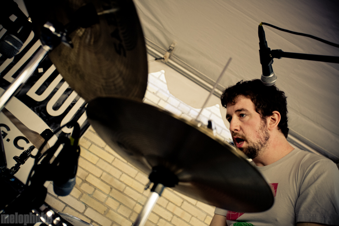 Japandroids at Yard Dog Gallery, March 18, 2010. Photo by Joshua Bean.