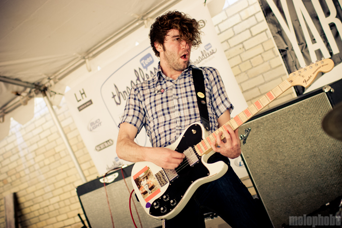 Japandroids at Yard Dog Gallery, March 18, 2010. Photo by Joshua Bean.