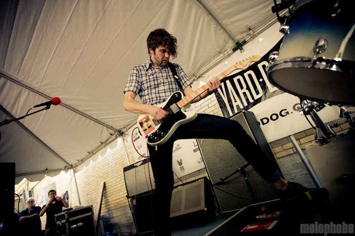 Japandroids at Yard Dog Gallery, March 18, 2010. Photo by Joshua Bean.