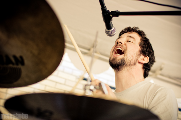 Japandroids at Yard Dog Gallery, March 18, 2010. Photo by Joshua Bean.