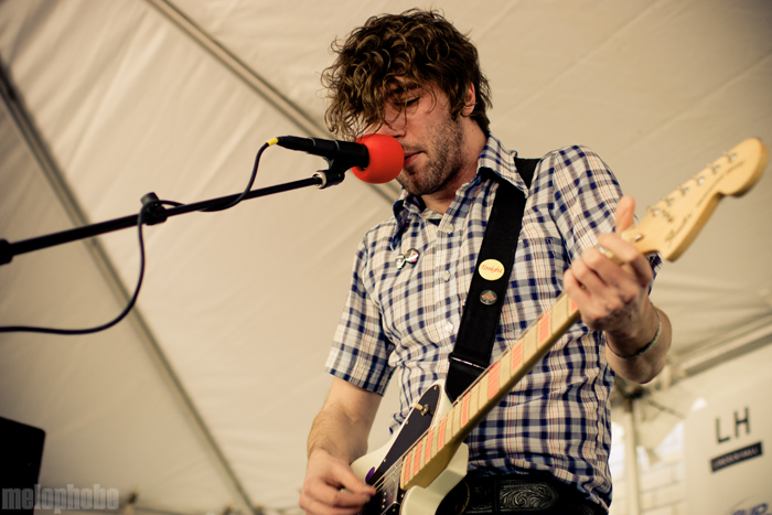 Japandroids at Yard Dog Gallery, March 18, 2010. Photo by Joshua Bean.