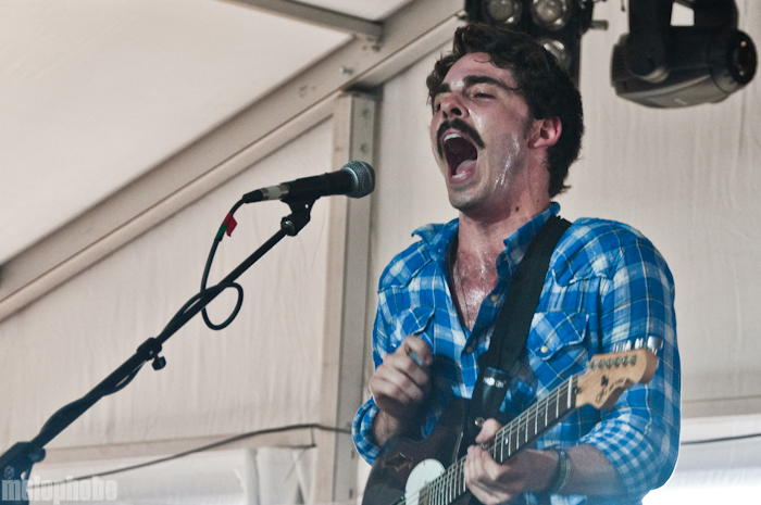 Local Natives at Fader Fort, March 18, 2010. Photo by Chris Barth.