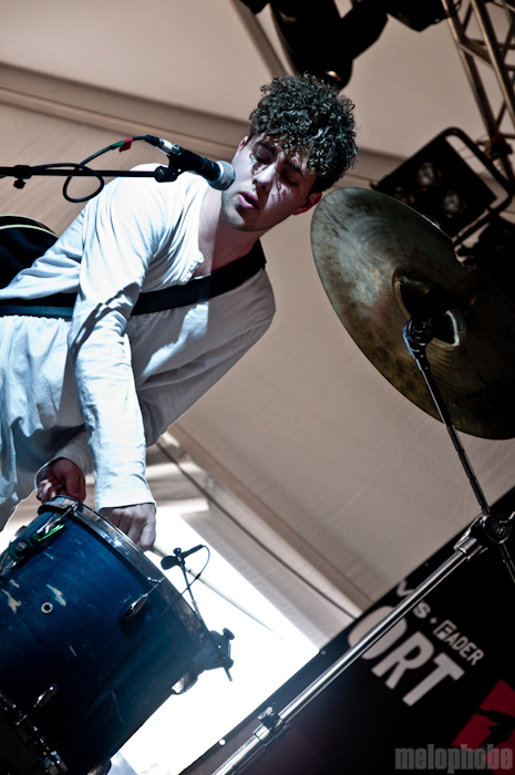 Local Natives at Fader Fort, March 18, 2010. Photo by Chris Barth.