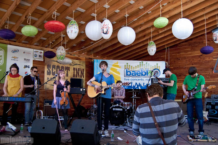 Seabear at Scoot Inn, March 18, 2010. Photo by James Mundy.