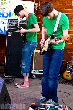 Seabear at Scoot Inn, March 18, 2010. Photo by James Mundy.