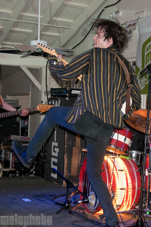 The Whigs at Palm Door, March 18, 2010. Photo by Chris Barth.
