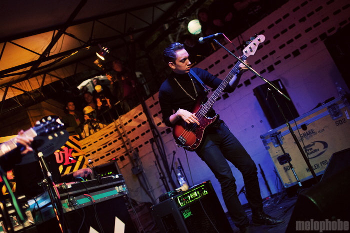 The xx at Mohawk Patio, March 18, 2010. Photo by Joshua Bean.