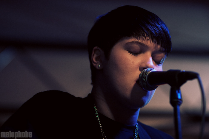 The xx at Mohawk Patio, March 18, 2010. Photo by Joshua Bean.