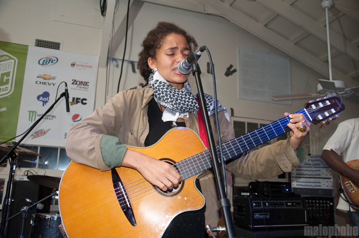 Nneka at Palm Door, March 19, 2010. Photo by Chris Barth.