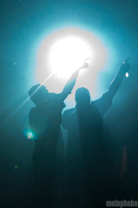 Bone Thugs-n-Harmony at Fader Fort, March 20, 2010. Photo by Chris Barth.