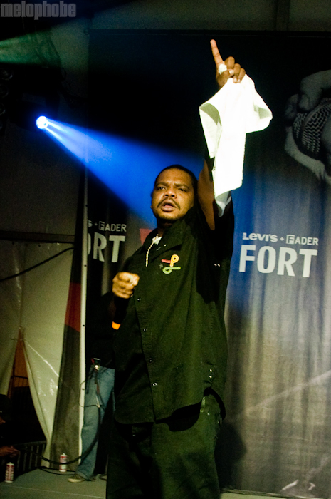 Bone Thugs-n-Harmony at Fader Fort, March 20, 2010. Photo by Chris Barth.