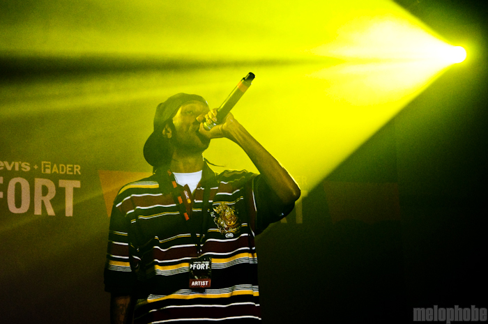 Bone Thugs-n-Harmony at Fader Fort, March 20, 2010. Photo by Chris Barth.