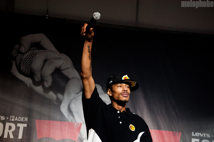 Bone Thugs-n-Harmony at Fader Fort, March 20, 2010. Photo by Chris Barth.