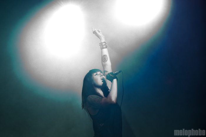 Sleigh Bells at Fader Fort, March 20, 2010. Photo by Chris Barth.