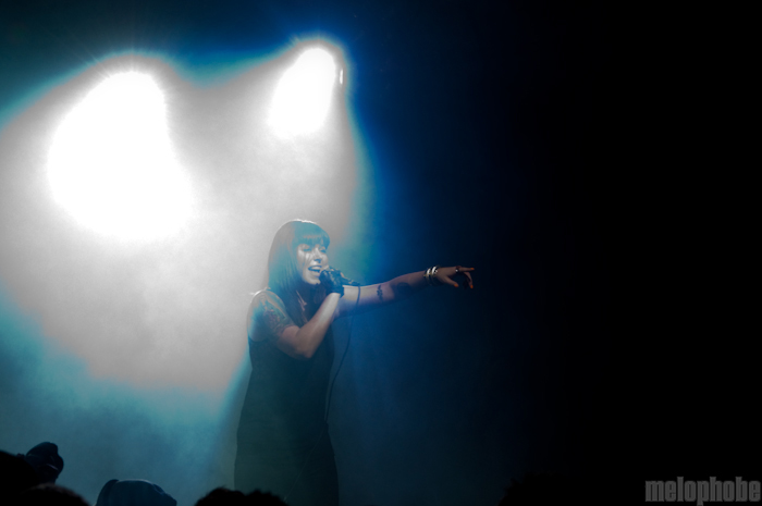 Sleigh Bells at Fader Fort, March 20, 2010. Photo by Chris Barth.