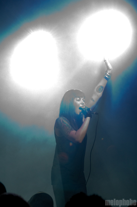 Sleigh Bells at Fader Fort, March 20, 2010. Photo by Chris Barth.