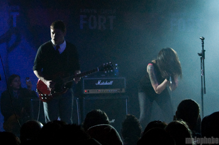 Sleigh Bells at Fader Fort, March 20, 2010. Photo by Chris Barth.