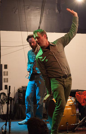 The Hive Dwellers at Backspace, March 27, 2010. Photo by Byron Will.